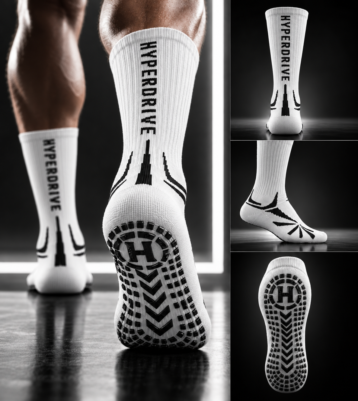 Hyperdrive Elite Grip Socks (L)